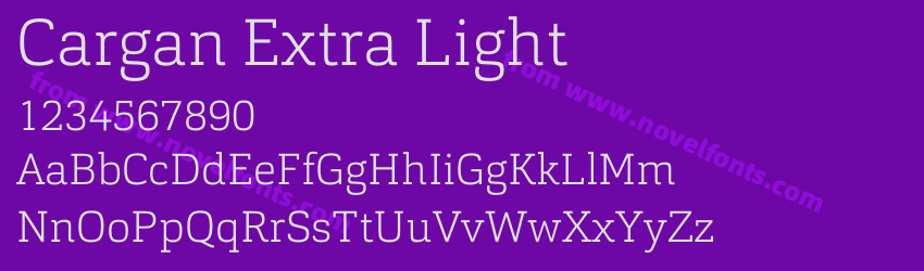 Cargan Extra LightPreview Cargan Extra LightPreview