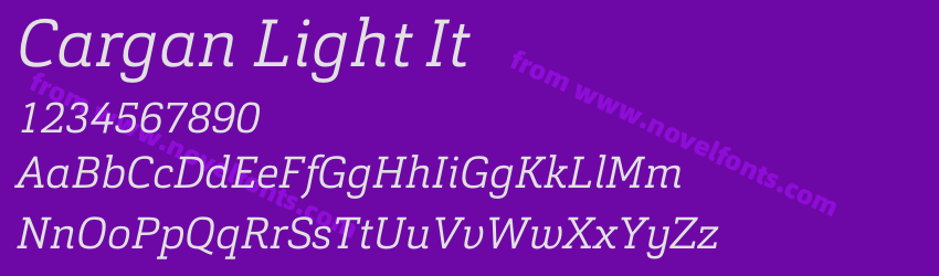 Cargan Light ItPreview Cargan Light ItPreview