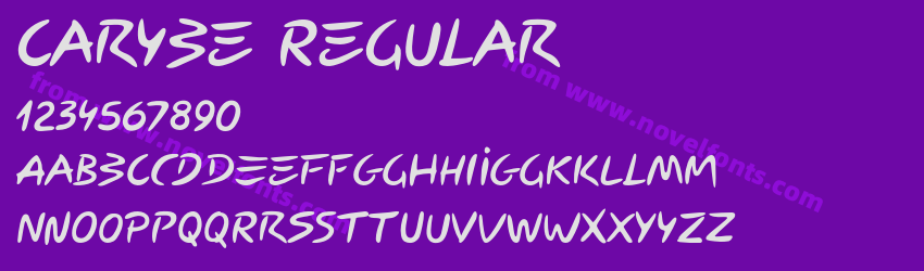 Carybe RegularPreview Carybe RegularPreview