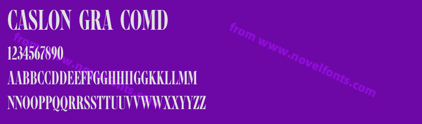 Caslon Gra ComDPreview Caslon Gra ComDPreview