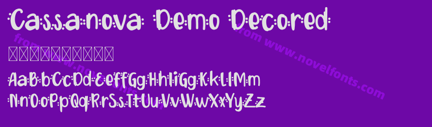 Cassanova Demo DecoredPreview Cassanova Demo DecoredPreview