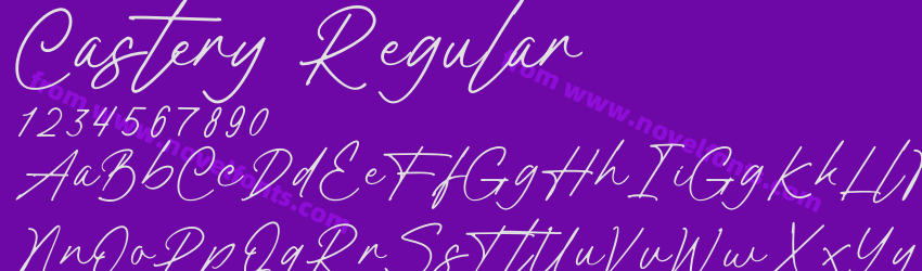 Castery RegularPreview Castery RegularPreview
