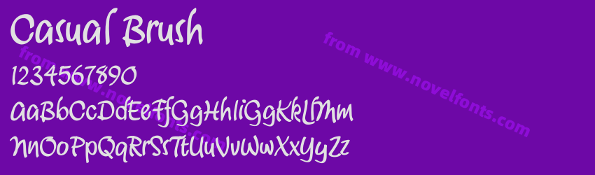 Casual BrushPreview Casual BrushPreview
