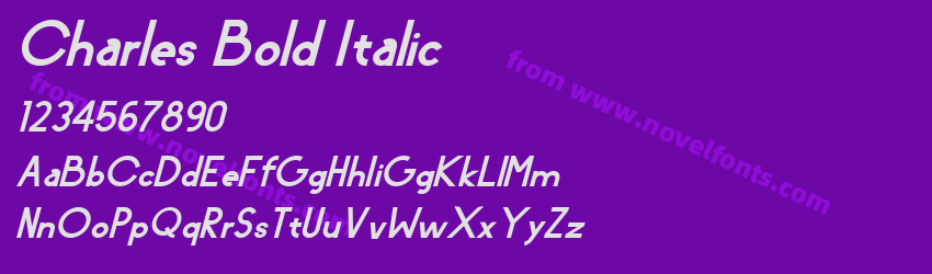 Charles Bold ItalicPreview Charles Bold ItalicPreview