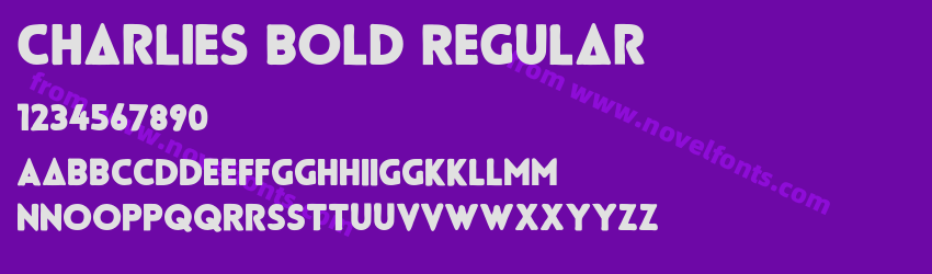 Charlies Bold RegularPreview Charlies Bold RegularPreview