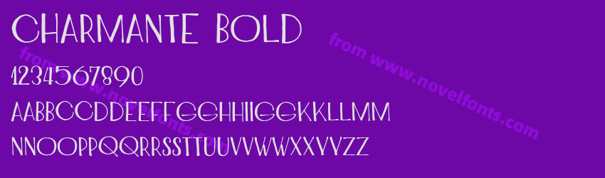 Charmante BoldPreview Charmante BoldPreview