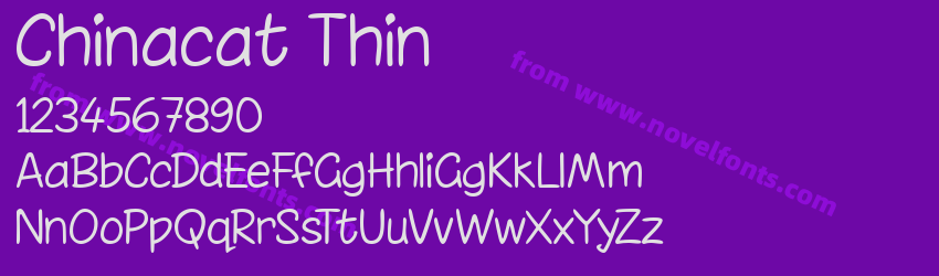 Chinacat ThinPreview Chinacat ThinPreview