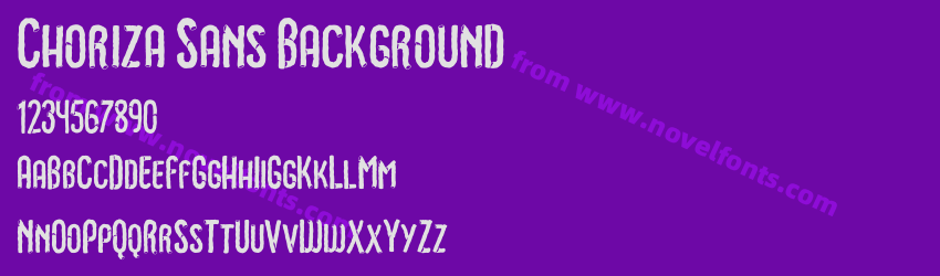 Choriza Sans BackgroundPreview Choriza Sans BackgroundPreview