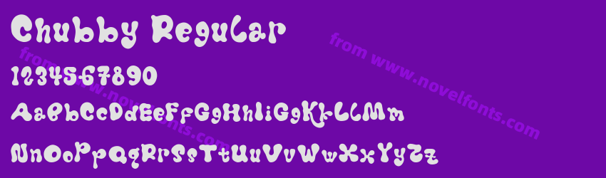 Chubby RegularPreview Chubby RegularPreview