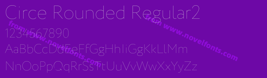 Circe Rounded Regular2Preview Circe Rounded Regular2Preview
