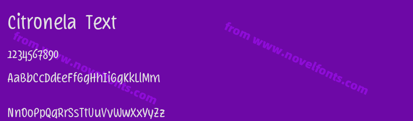 Citronela TextPreview Citronela TextPreview