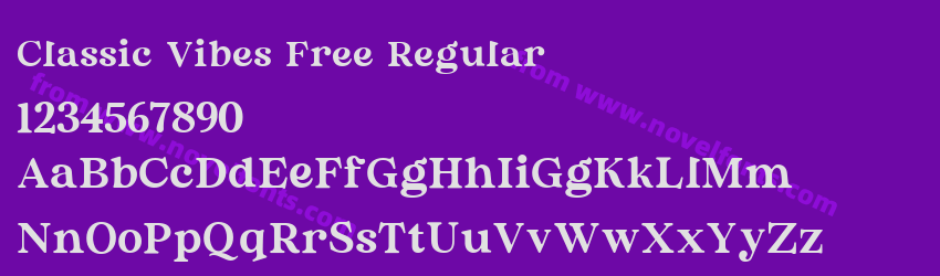 Classic Vibes Free RegularPreview Classic Vibes Free RegularPreview