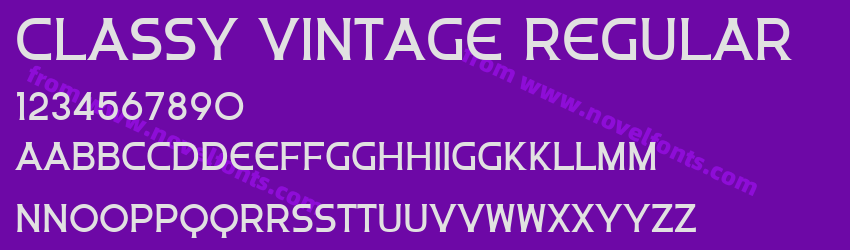 Classy Vintage RegularPreview Classy Vintage RegularPreview
