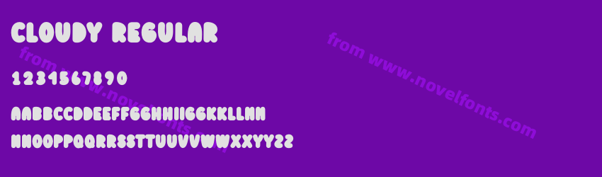 Cloudy RegularPreview Cloudy RegularPreview