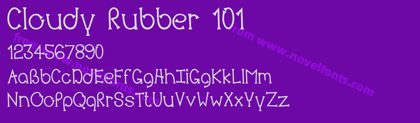 Cloudy Rubber 101Preview Cloudy Rubber 101Preview