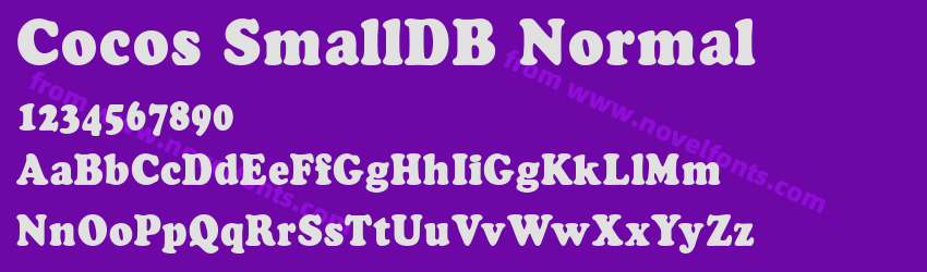 Cocos SmallDB NormalPreview Cocos SmallDB NormalPreview