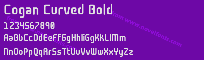 Cogan Curved BoldPreview Cogan Curved BoldPreview