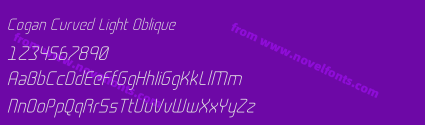 Cogan Curved Light ObliquePreview Cogan Curved Light ObliquePreview