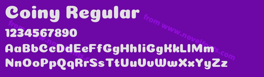 Coiny RegularPreview Coiny RegularPreview
