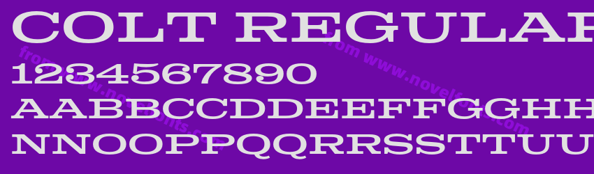 Colt RegularPreview Colt RegularPreview
