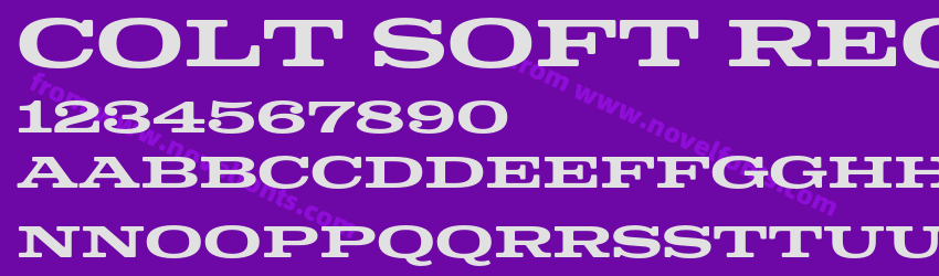 Colt Soft Regular3Preview Colt Soft Regular3Preview