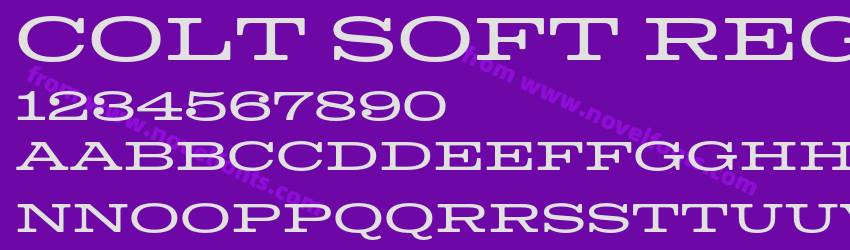 Colt Soft Regular4Preview Colt Soft Regular4Preview