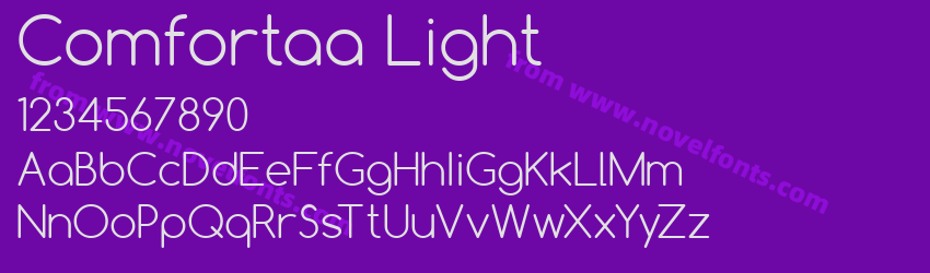 Comfortaa LightPreview Comfortaa LightPreview