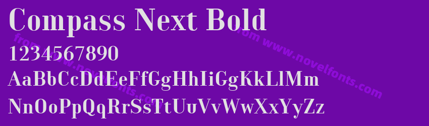 Compass Next BoldPreview Compass Next BoldPreview