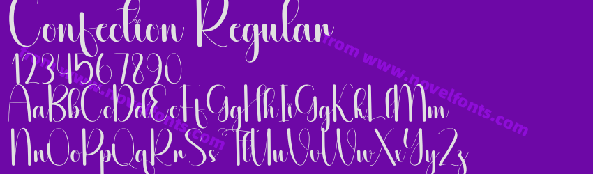 Confection RegularPreview Confection RegularPreview