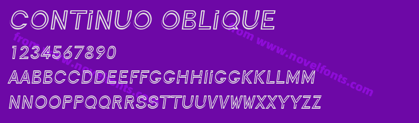 Continuo ObliquePreview Continuo ObliquePreview