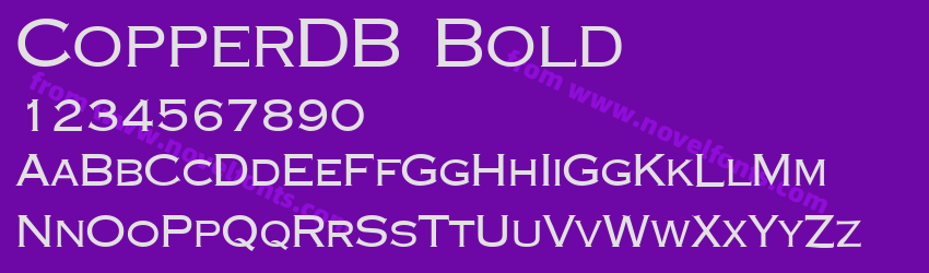 CopperDB BoldPreview CopperDB BoldPreview