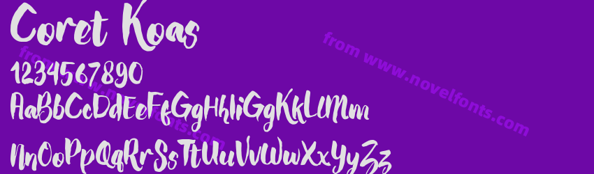 Coret KoasPreview Coret KoasPreview