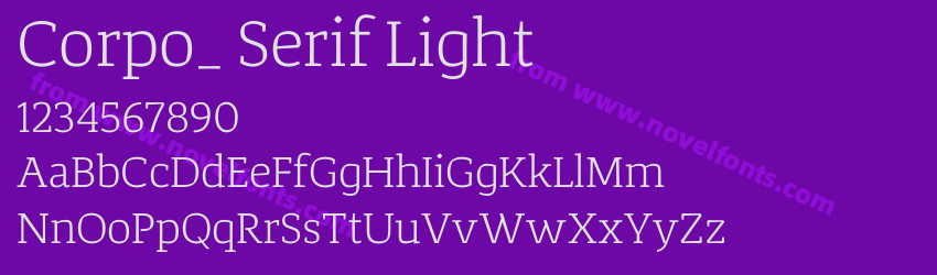 Corpo_ Serif LightPreview Corpo_ Serif LightPreview