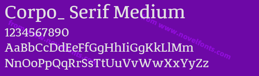 Corpo_ Serif MediumPreview Corpo_ Serif MediumPreview