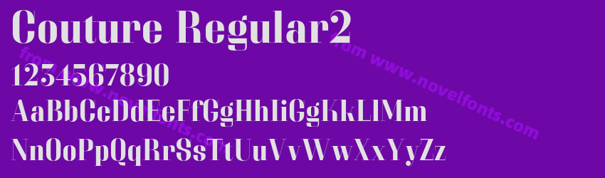 Couture Regular2Preview Couture Regular2Preview