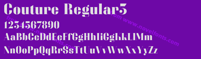 Couture Regular3Preview Couture Regular3Preview