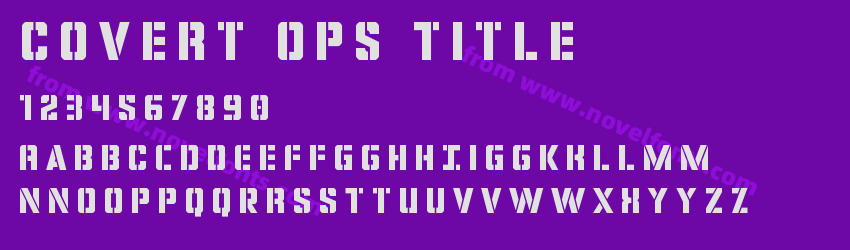 Covert Ops TitlePreview Covert Ops TitlePreview