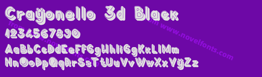 Crayonello 3d BlackPreview Crayonello 3d BlackPreview