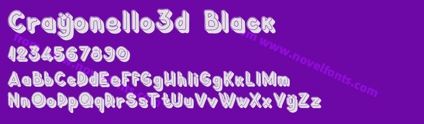Crayonello3d BlackPreview Crayonello3d BlackPreview