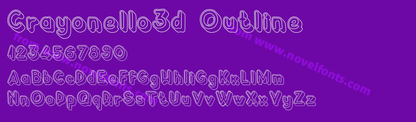 Crayonello3d OutlinePreview Crayonello3d OutlinePreview