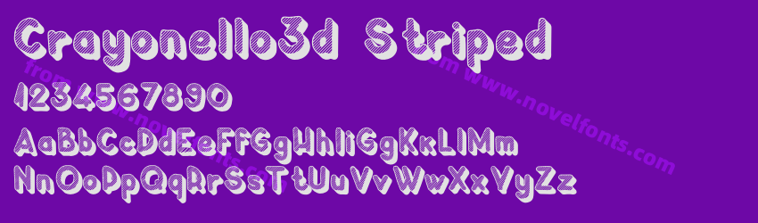 Crayonello3d StripedPreview Crayonello3d StripedPreview