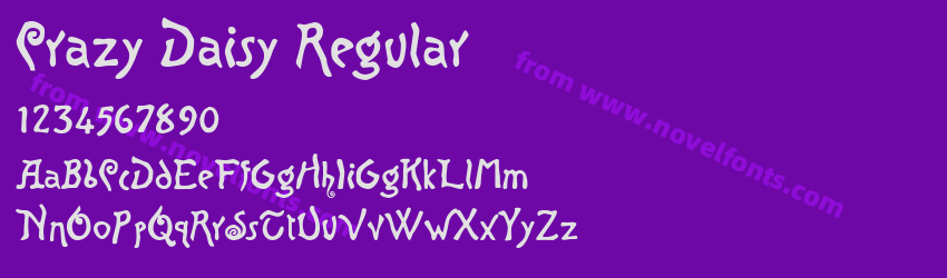 Crazy Daisy RegularPreview Crazy Daisy RegularPreview