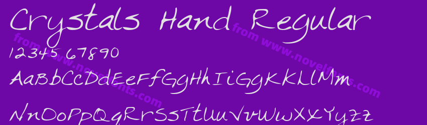 Crystals Hand RegularPreview Crystals Hand RegularPreview