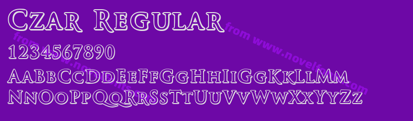 Czar RegularPreview Czar RegularPreview