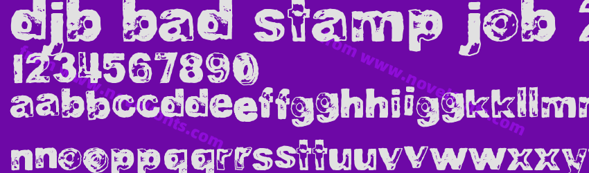DJB BAD STAMP JOB 2Preview DJB BAD STAMP JOB 2Preview