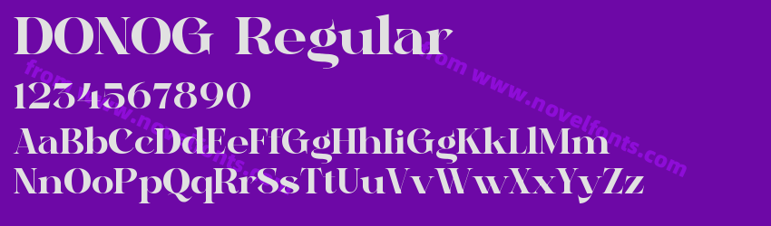 DONOG RegularPreview DONOG RegularPreview