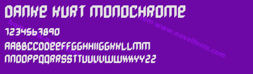 Danke Kurt MonochromePreview Danke Kurt MonochromePreview