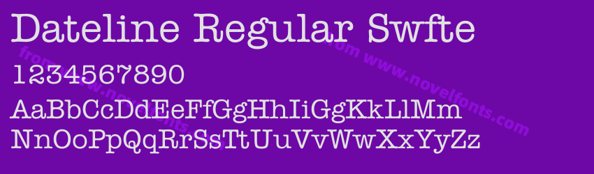 Dateline Regular SwftePreview Dateline Regular SwftePreview