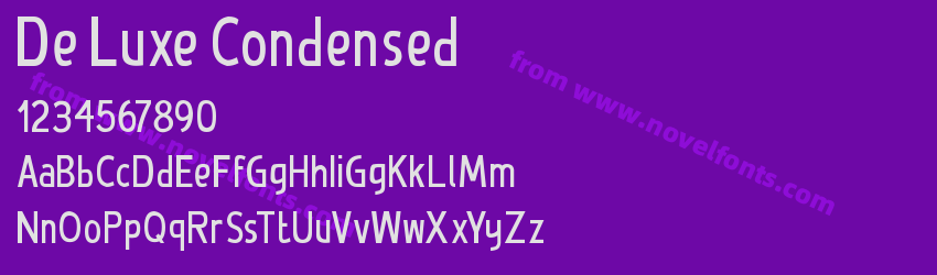 De Luxe CondensedPreview De Luxe CondensedPreview