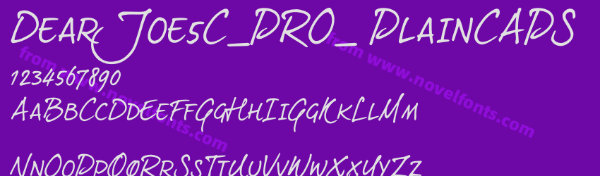 Dear Joe5C_PRO_ PlainCAPSPreview
